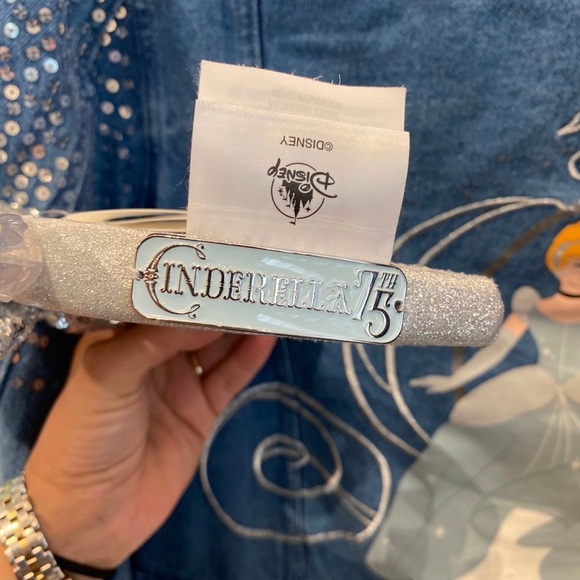 Disney Parks Cinderella 75th Anniversary Minnie Ears Headband - Picture 2 of 2